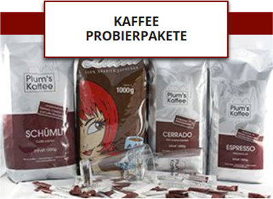 Kaffee Probierpakete